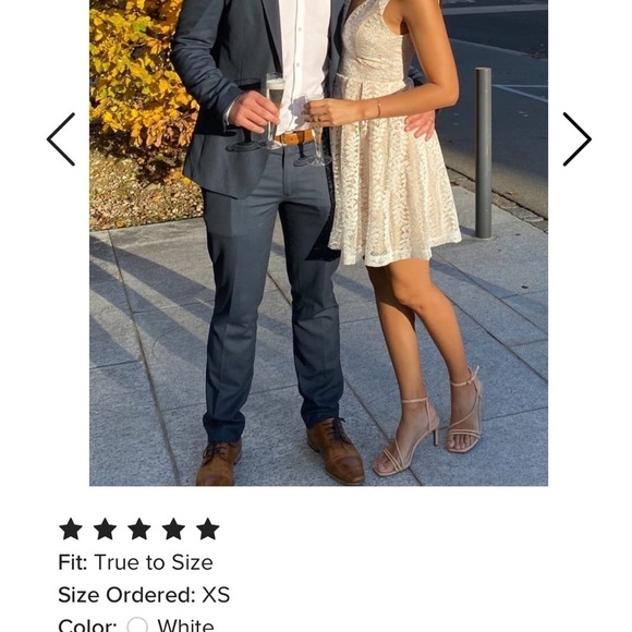 Lulu's White Lace Dress - Picture 10 of 16